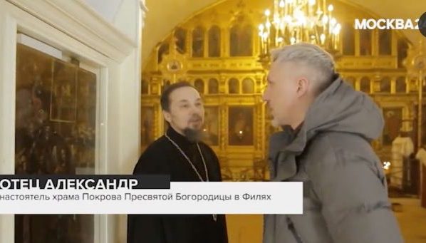 О реставрации Покровского храма в Филях в выпуске "Москва24"